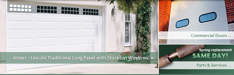 2 Amarr Stockton Decratrim Window Insert Long Panel White Garage Door Decorative 