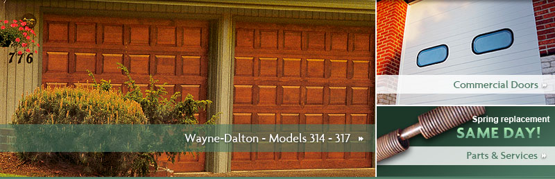 Wayne-Dalton Models 314-317