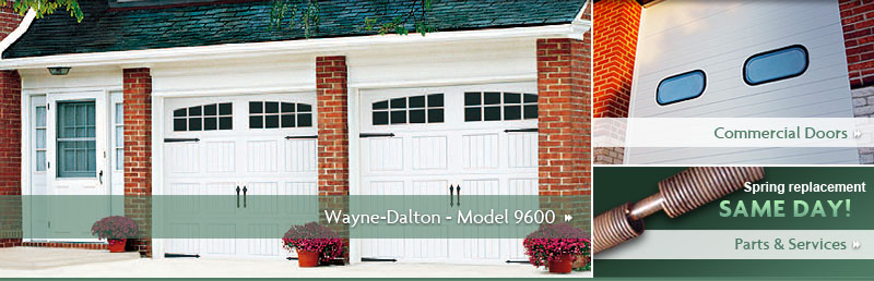 Wayne Dalton Garage Doors Model 9600, Wayne Dalton Garage Door Plastic Window Inserts Replacements
