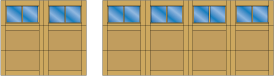 E002S - All City Garage Door - Northwest Door Garage Doors - Builder Collection Options