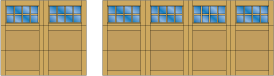E008S - All City Garage Door - Northwest Door Garage Doors - Builder Collection Options
