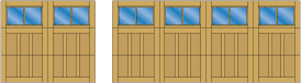 E202S - All City Garage Door - Northwest Door Garage Doors - Builder Collection Options