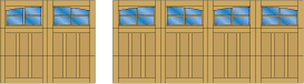 E204A - All City Garage Door - Northwest Door Garage Doors - Builder Collection Options