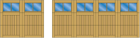 E302S - All City Garage Door - Northwest Door Garage Doors - Builder Collection Options