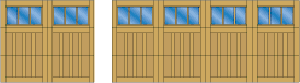 E303S - All City Garage Door - Northwest Door Garage Doors - Builder Collection Options