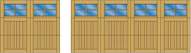 E304S - All City Garage Door - Northwest Door Garage Doors - Builder Collection Options