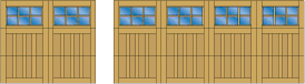 E306S - All City Garage Door - Northwest Door Garage Doors - Builder Collection Options
