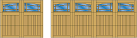 E309A - All City Garage Door - Northwest Door Garage Doors - Builder Collection Options