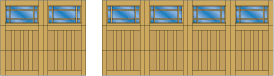 E309S - All City Garage Door - Northwest Door Garage Doors - Builder Collection Options