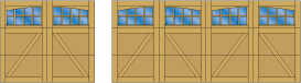 EA08A - All City Garage Door - Northwest Door Garage Doors - Builder Collection Options