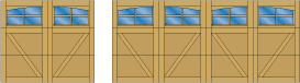 EV04A - All City Garage Door - Northwest Door Garage Doors - Builder Collection Options