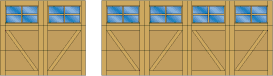EV04S - All City Garage Door - Northwest Door Garage Doors - Builder Collection Options