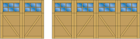 EV06S - All City Garage Door - Northwest Door Garage Doors - Builder Collection Options
