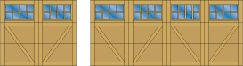 EV08S - All City Garage Door - Northwest Door Garage Doors - Builder Collection Options