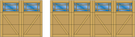 EV09S - All City Garage Door - Northwest Door Garage Doors - Builder Collection Options