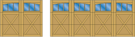 EX03A - All City Garage Door - Northwest Door Garage Doors - Builder Collection Options