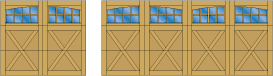 EX08A - All City Garage Door - Northwest Door Garage Doors - Builder Collection Options