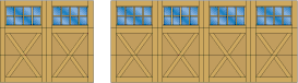 EX08S - All City Garage Door - Northwest Door Garage Doors - Builder Collection Options