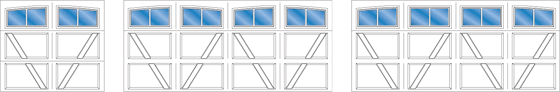 Model RV02A, RV02A - 2 Car Double Arch, RV02A - 2 Car Single Arch