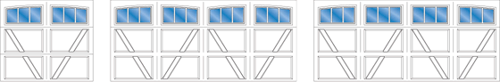 Model RV03A, RV03A - 2 Car Double Arch, RV03A - 2 Car Single Arch