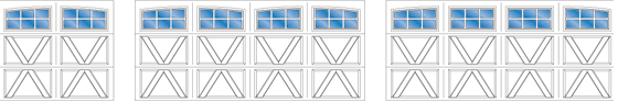 Model RX06A, RX06A - 2 Car Double Arch, RX06A - 2 Car Single Arch