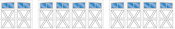 Model RX02A, RX02A - 2 Car Double Arch, RX02A - 2 Car Single Arch